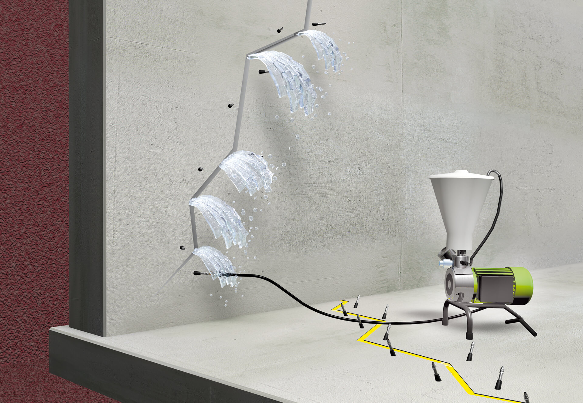 Betoninjectie - Scheurinjectie - Scherminjectie