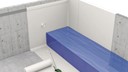 Wateretentie, wateropslag, reinwater kelder, sprinklerkelder