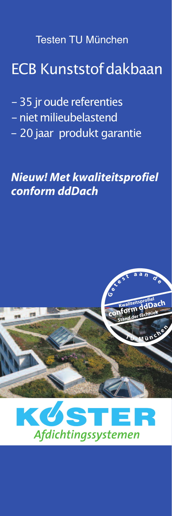 Köster ECB Dakbaan test