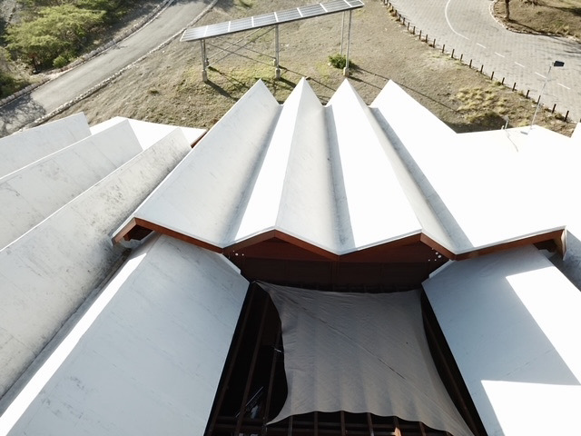 Arikok witte dakbedekking