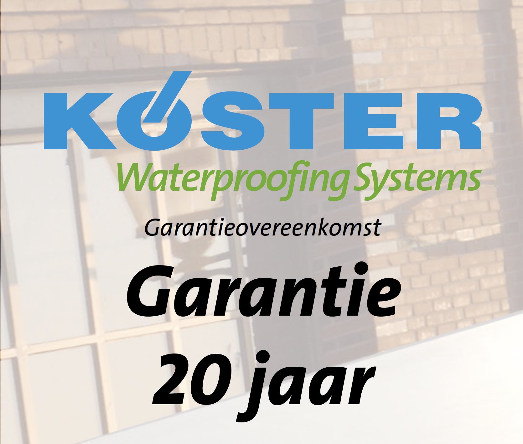 ECB dakbedekking garantie