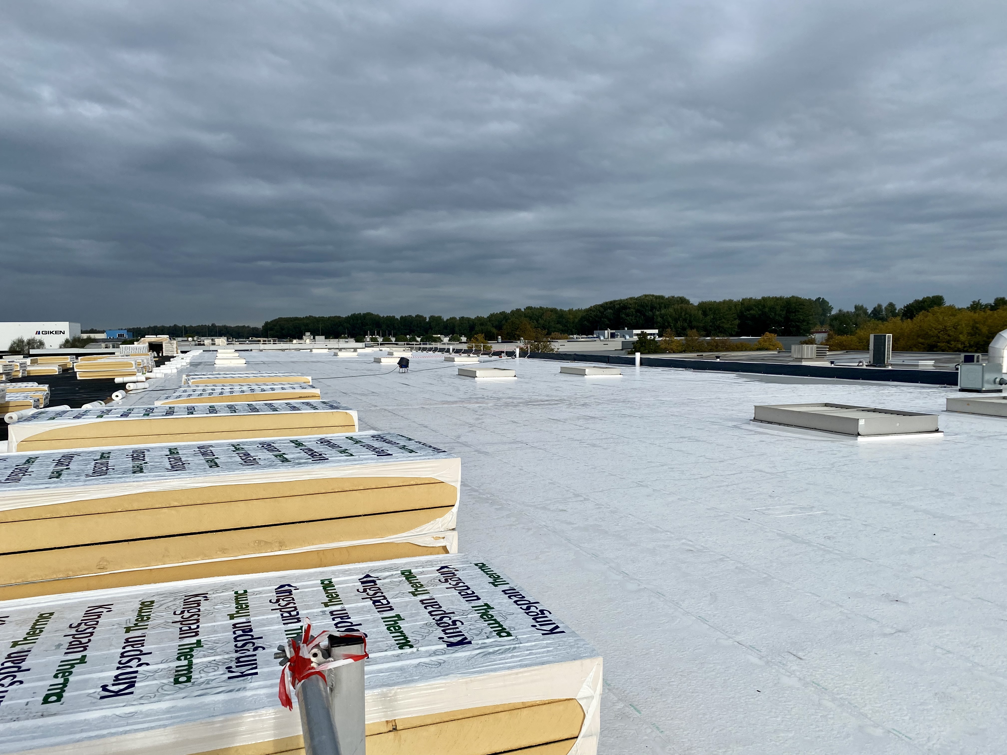 Witte Dakbedekking 30