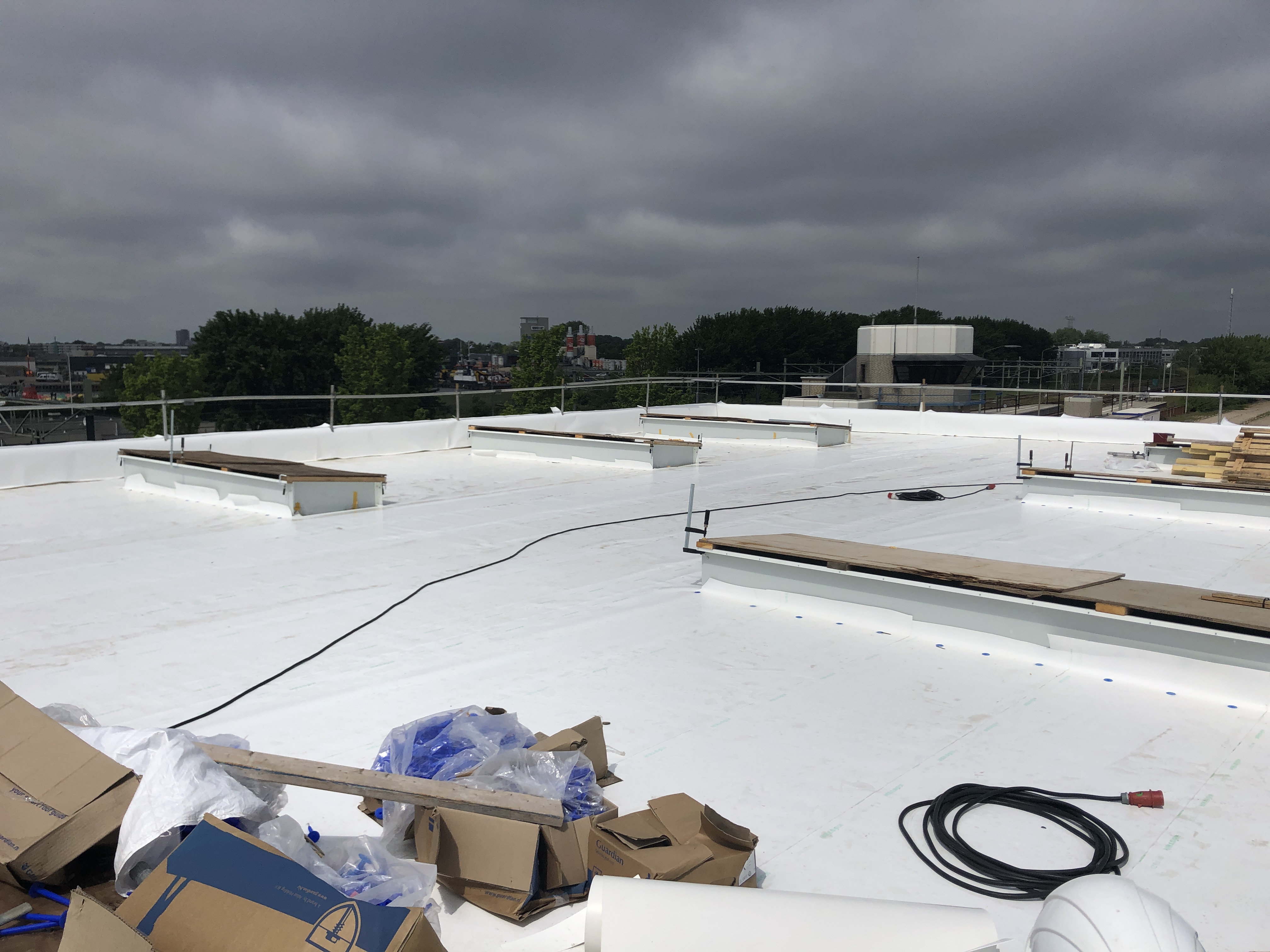 Witte Dakbedekking 47