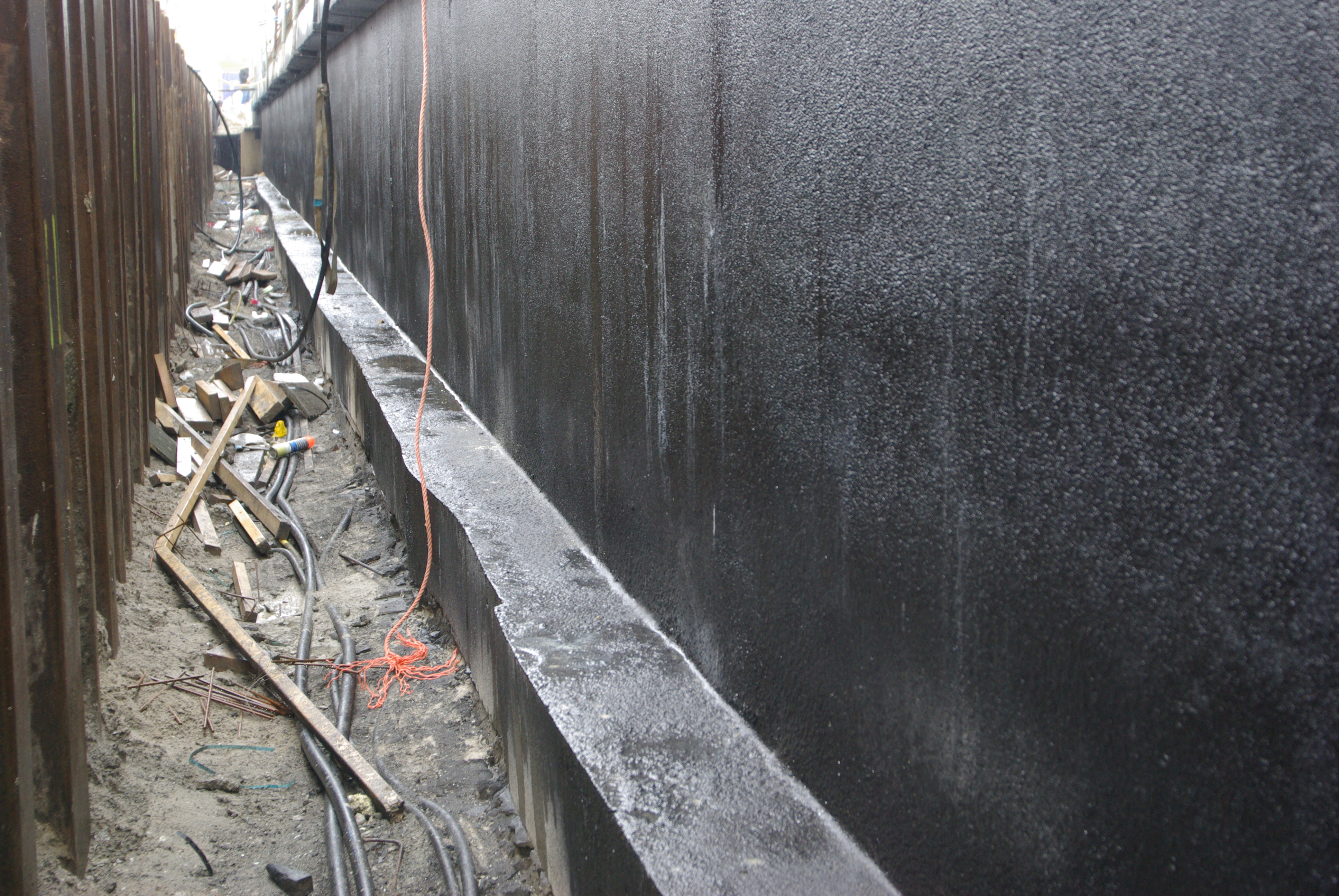 Kelderafdichting Buitenzijde Voorbeeld