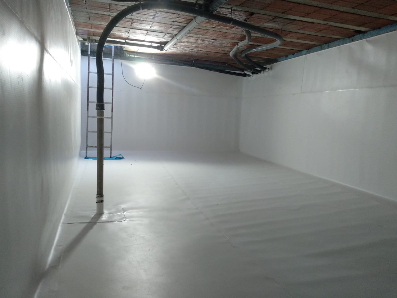 TPO Afdichting Reinwater Kelder